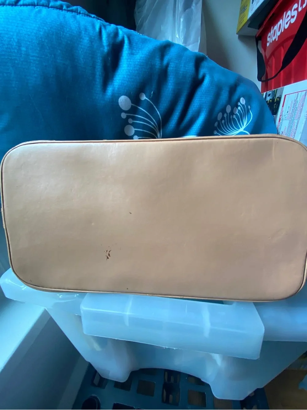 Louis Vuitton Brown Monogram Satchel with Tan Handles - Picture 11 of 16